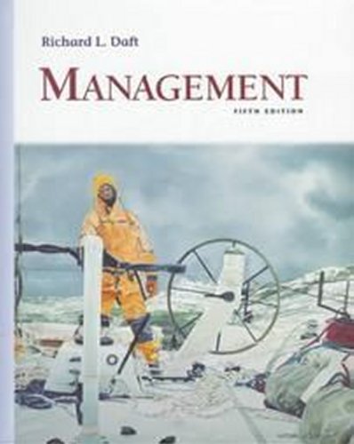 Imagen de archivo de Management (5th Edition) (Dryden Press Series in Management) a la venta por Anybook.com