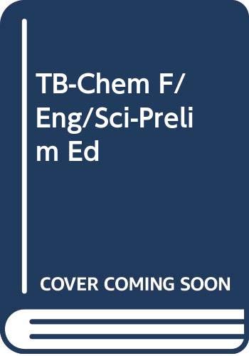 TB-Chem F/Eng/Sci-Prelim Ed (9780030260216) by BEALL