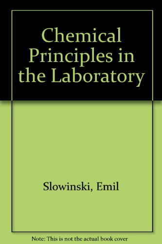 9780030262340: Chemical Principles in the Laboratory