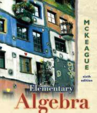 Beispielbild fr Elementary Algebra zum Verkauf von ThriftBooks-Atlanta