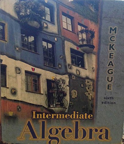 9780030262869: Intermediate Algebra