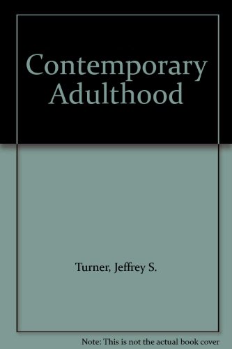 Stock image for Contemporary Adulthood for sale by Neil Shillington: Bookdealer/Booksearch