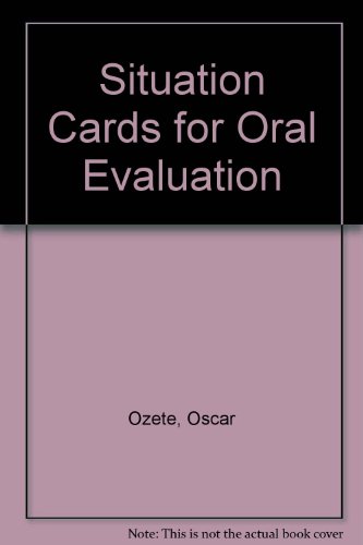 9780030267697: Situation Cards for Oral Evaluation