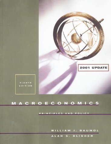 Beispielbild fr Macroeconomics: Principles and Policy (2001 Update Edition) zum Verkauf von Alien Bindings