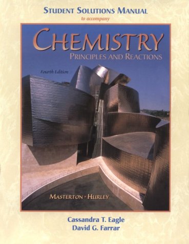 Beispielbild fr Chemistry: Principles Of Reaction Student Solutions Manual zum Verkauf von Wonder Book