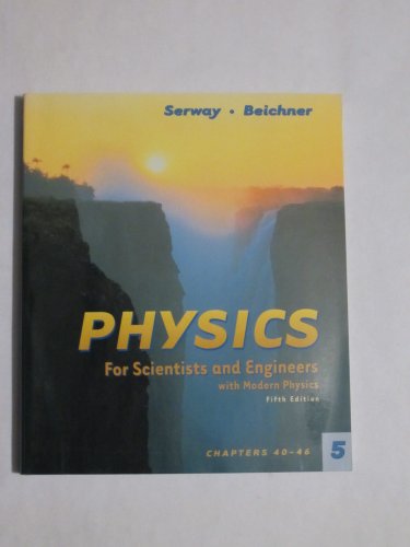 Stock image for Modern Physics Supplement for Serway/Beichner/Jewett  s Physics for Scientists and Engineers, 5th for sale by HPB-Red