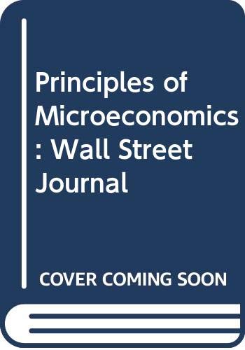 9780030271717: Principles of Microeconomics: Wall Street Journal