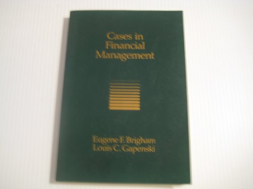 Imagen de archivo de Cases in Financial Management (The Dryden Press series in finance) a la venta por Wonder Book