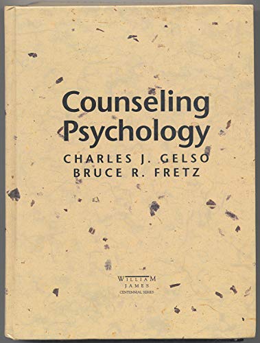 Imagen de archivo de Counseling Psychology (William James Centennial Series) a la venta por BooksRun
