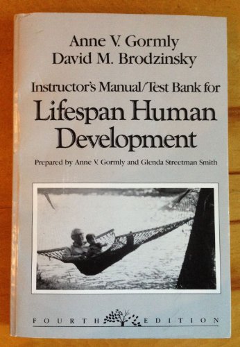 9780030286421: Brodzinsky Et Al Lifespan Human Development