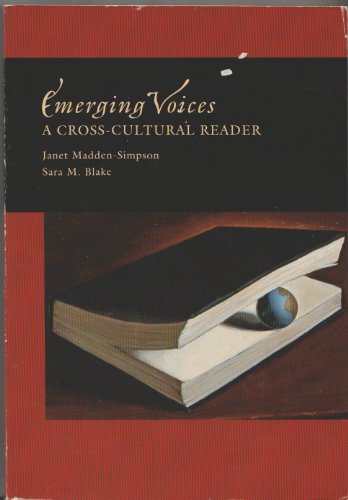 Beispielbild fr Emerging Voices: A Cross-Cultural Reader : Readings in the American Experience zum Verkauf von BooksRun