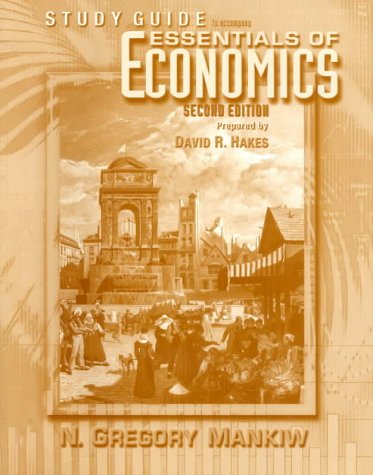 Imagen de archivo de Essentials Of Economics Study Guide a la venta por HPB-Red