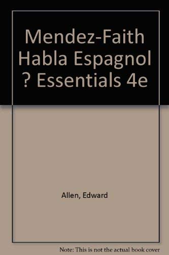 9780030300370: Habla Espanol?: Essentials Edition