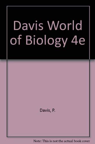 Beispielbild fr The World of Biology zum Verkauf von Better World Books