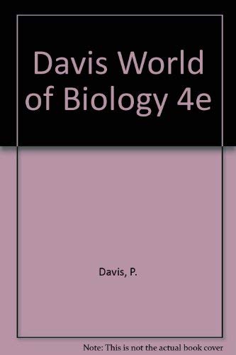Imagen de archivo de The World of Biology a la venta por Better World Books