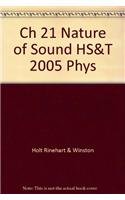 Stock image for Holt Science & Technology: Chapter Resource File Physical Science Chapter 21: The Nature of Sound for sale by Iridium_Books