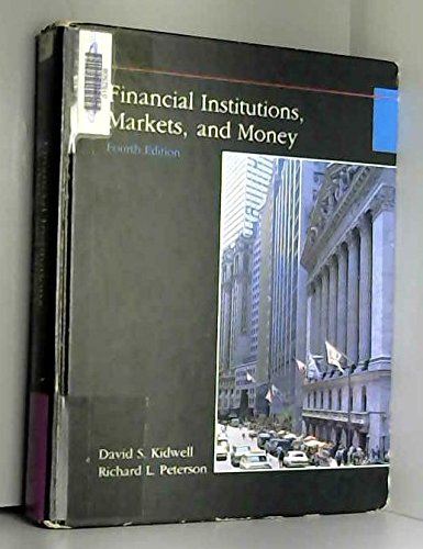 Beispielbild fr Financial institutions, markets, and money (The Dryden Press series in finance) zum Verkauf von BooksRun