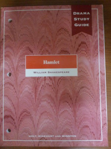 Stock image for Elements Of Literature, Elements Of Drama: A Study Guide To Hamlet With Answer Key, Consumable (1989 Copyright) for sale by ~Bookworksonline~