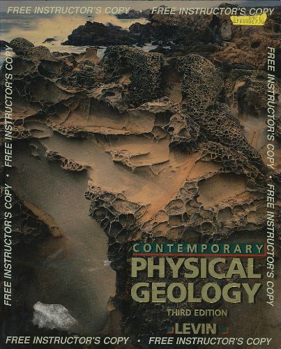Stock image for Contemporary Physical Geology for sale by The London Bookworm