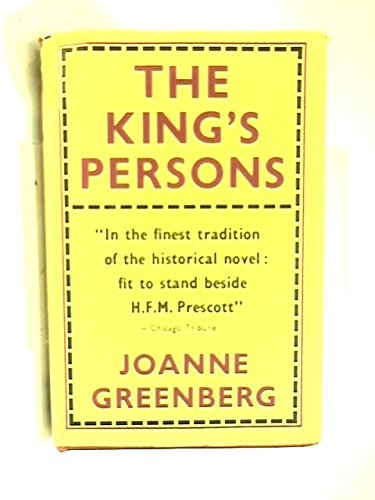 9780030311758: King's Persons