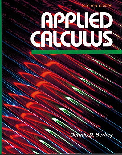 Stock image for Applied Calculus for sale by Better World Books