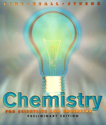 9780030312915: Chemistry for Scintists and Engineers: Preliminary Edition