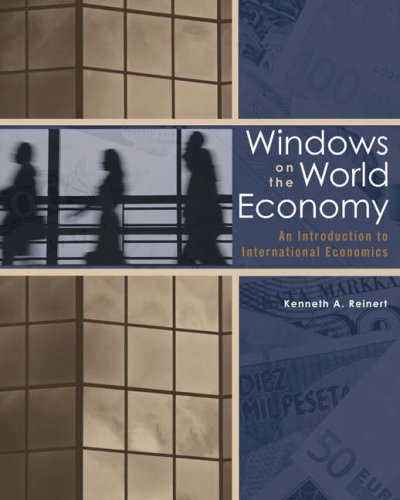 Stock image for Windows on the World Economy with Economic Applications for sale by Better World Books