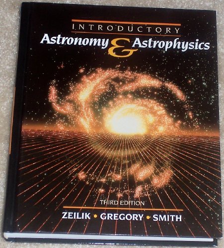 Stock image for Introductory Astronomy and Astrophysics for sale by Better World Books Ltd