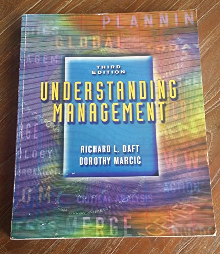 Imagen de archivo de Understanding Management a la venta por Better World Books