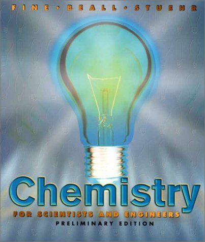 9780030318726: Chemistry for Scientists and Engineers