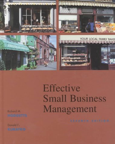 Imagen de archivo de Effective Small Business Management a la venta por WorldofBooks