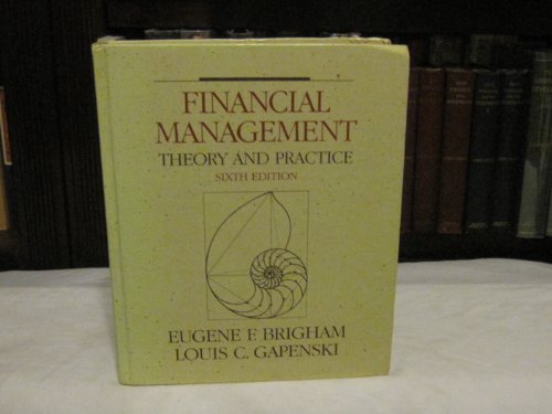 Beispielbild fr Financial Management : Theory and Practice zum Verkauf von Better World Books