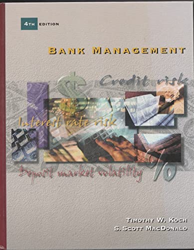 Stock image for Bank Management for sale by Red's Corner LLC