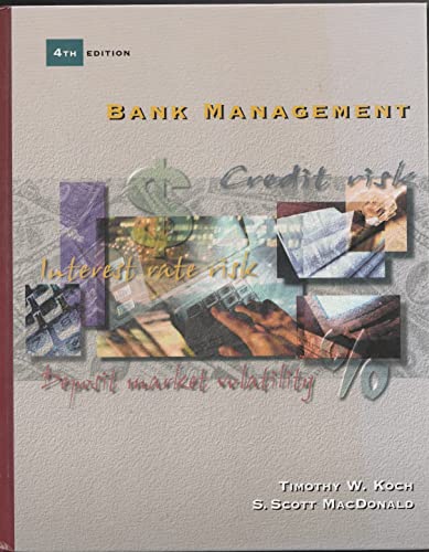 9780030326943: Bank Management