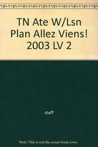 Imagen de archivo de Allez, Viens! French Level 2: TN Annotated Teacher's Edition With Factory Sealed CD-ROM Lesson Planner (2003 Copyright) a la venta por ~Bookworksonline~