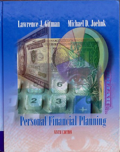 9780030330018: Personal Financial Planning