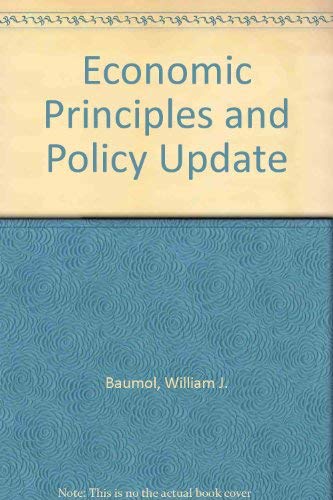 9780030332333: Economic Principles and Policy Update