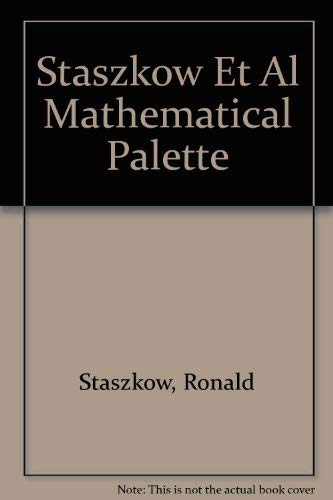 9780030332746: Mathematical Palette