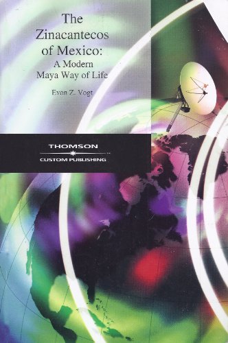 Imagen de archivo de The Zinacantecos of Mexico: A Modern Mayan Way of Life a la venta por SecondSale