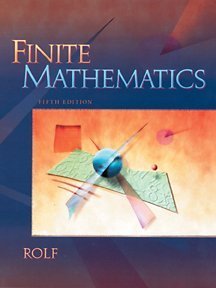 Imagen de archivo de Finite Mathematics a la venta por ThriftBooks-Dallas