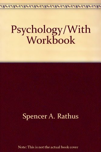 Beispielbild fr Psychology/With Workbook zum Verkauf von WorldofBooks