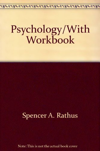 9780030337024: Psychology/With Workbook