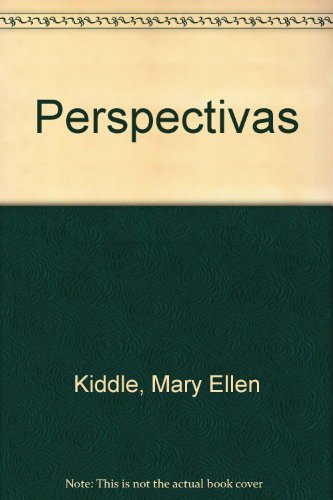 Perspectivas (9780030339363) by Kiddle, Mary Ellen