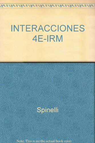 Stock image for Interacciones 4e-Irm for sale by Better World Books