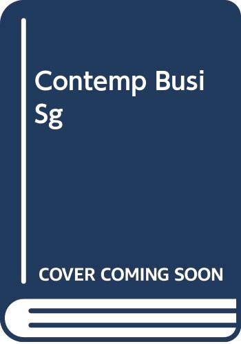 Study Guide to Accompany Contemporary Business 10th Edition (9780030340833) by David Kurtz Louis E Boone