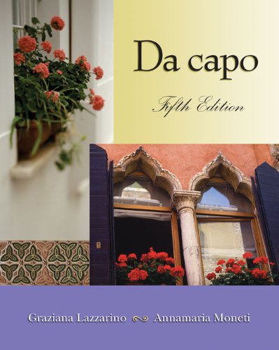 Beispielbild fr Da capo (with Audio CD) zum Verkauf von Campus Bookstore