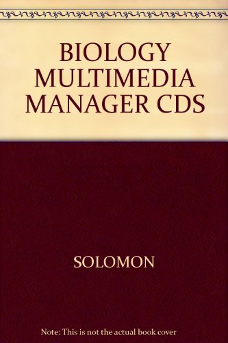 9780030342349: Multimedia Manager for Biology