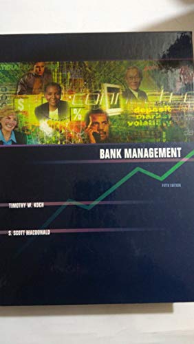 Beispielbild fr Bank Management zum Verkauf von ThriftBooks-Dallas