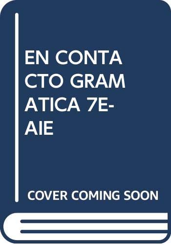 Stock image for En Contacto: Gramatica En Accion for sale by Wonder Book