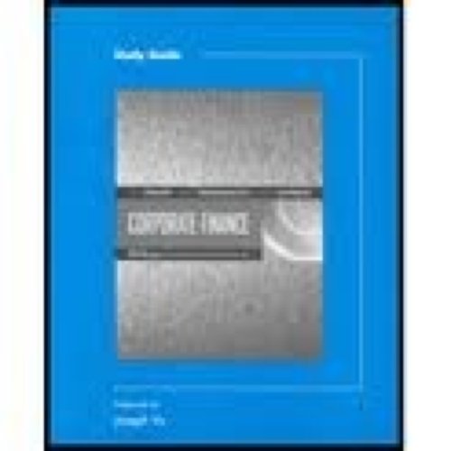 Beispielbild fr Study Guide to accompany Corporate Finance zum Verkauf von BookHolders